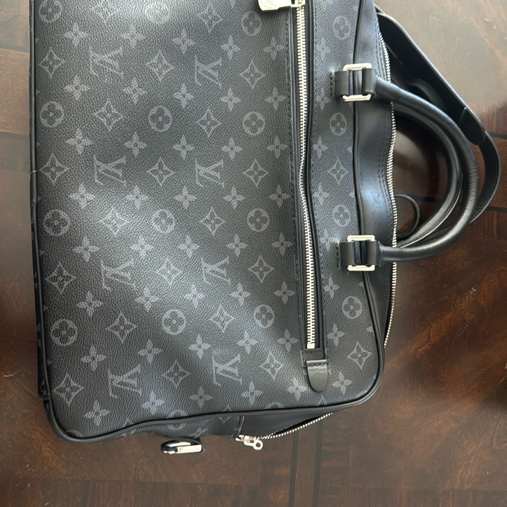 Graphite Monogram Briefcase - Picture 2 of 8